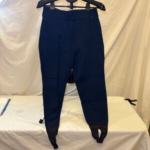 Schoeller Of Switzerland Skifans Stretch Stirrup Women’s Size 12 Blue Pants USA